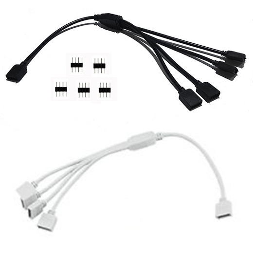 Cabo Splitter RGB 4 Pinos - 1T4 + Conector P4