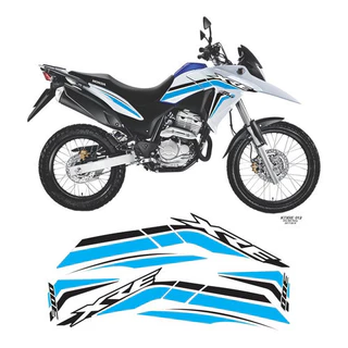 Adesivo Kit Protetor Xre 300 Rally 2017 2018 Honda 012