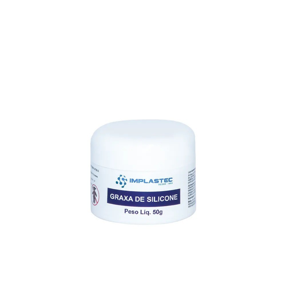 Graxa de Silicone Implastec IGS 200 Pote 50g