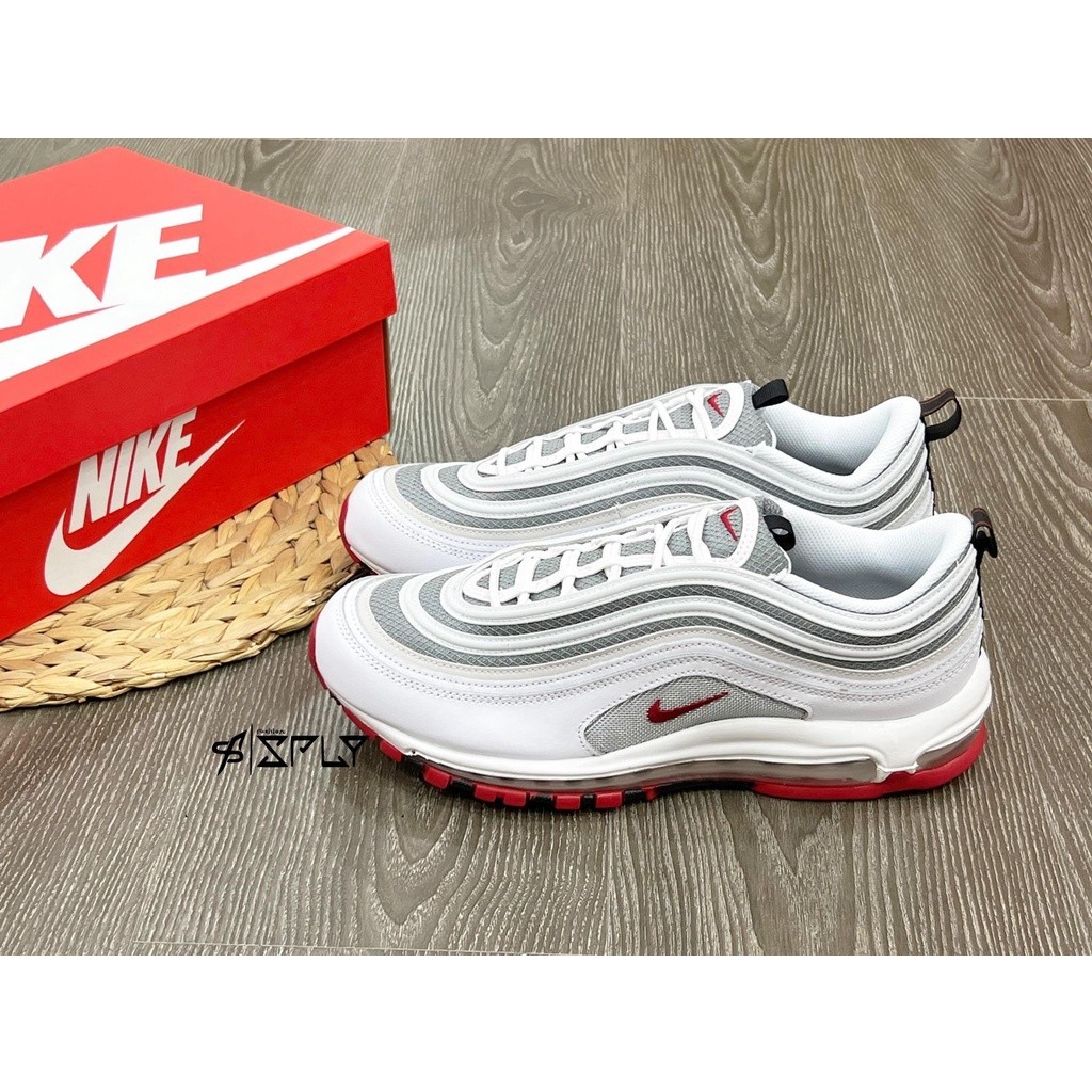 Nike store silver red