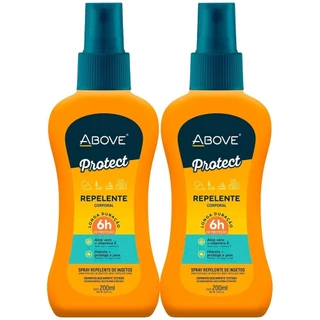 Repelente De Insetos Above Adulto Spray 200ml - Kit c/ 2 unidades em Oferta na Shopee