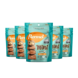 Kit Mini Bombom Com Coco Flormel Zero Açúcar 60G Com 5 Unidades