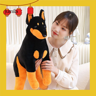 Doberman sales plush toy