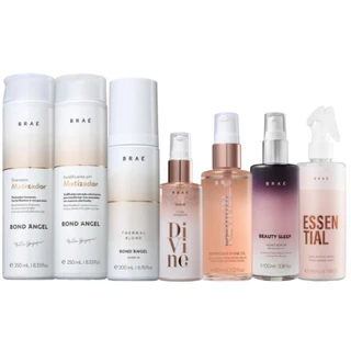 Kit Braé Bond Angel Divine Plume Revival Beauty Sleep Essential (7 Produtos)