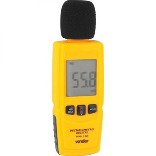 Decibelímetro digital 30 - 130 dB 4 dígitos - DDV 130 - Vonder