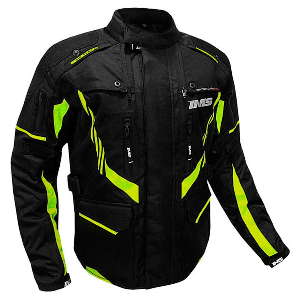 PRIMRY INS JACKET XL グリーン/ブラック Jaqueta Ims Parka Extreme Viagens Passeio Urbana Moto C/ Proteções