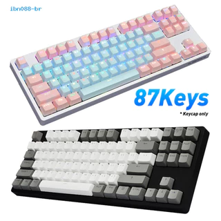 IBC-87Pcs/Set Keycap Corresponde Ao Teclado Mecânico PBT À Prova De Luz Para