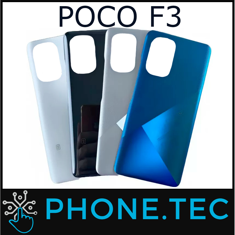 Novo Modelo Tampa Traseira Para Celular Xiaomi Poco F3 Capa Do Painel Posterior De Substituição