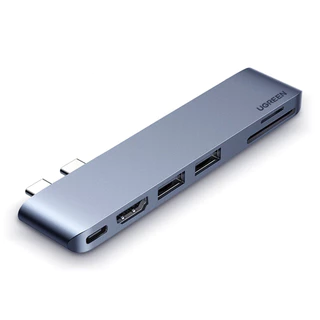 Hub Adaptador Usb C Ugreen 6 em 2 MacBook Pro e Air 4k/30Hz