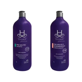 Shampoo Hydra Pro Neutro 1 L + Cond. Brilho E Desembaraço 1 L