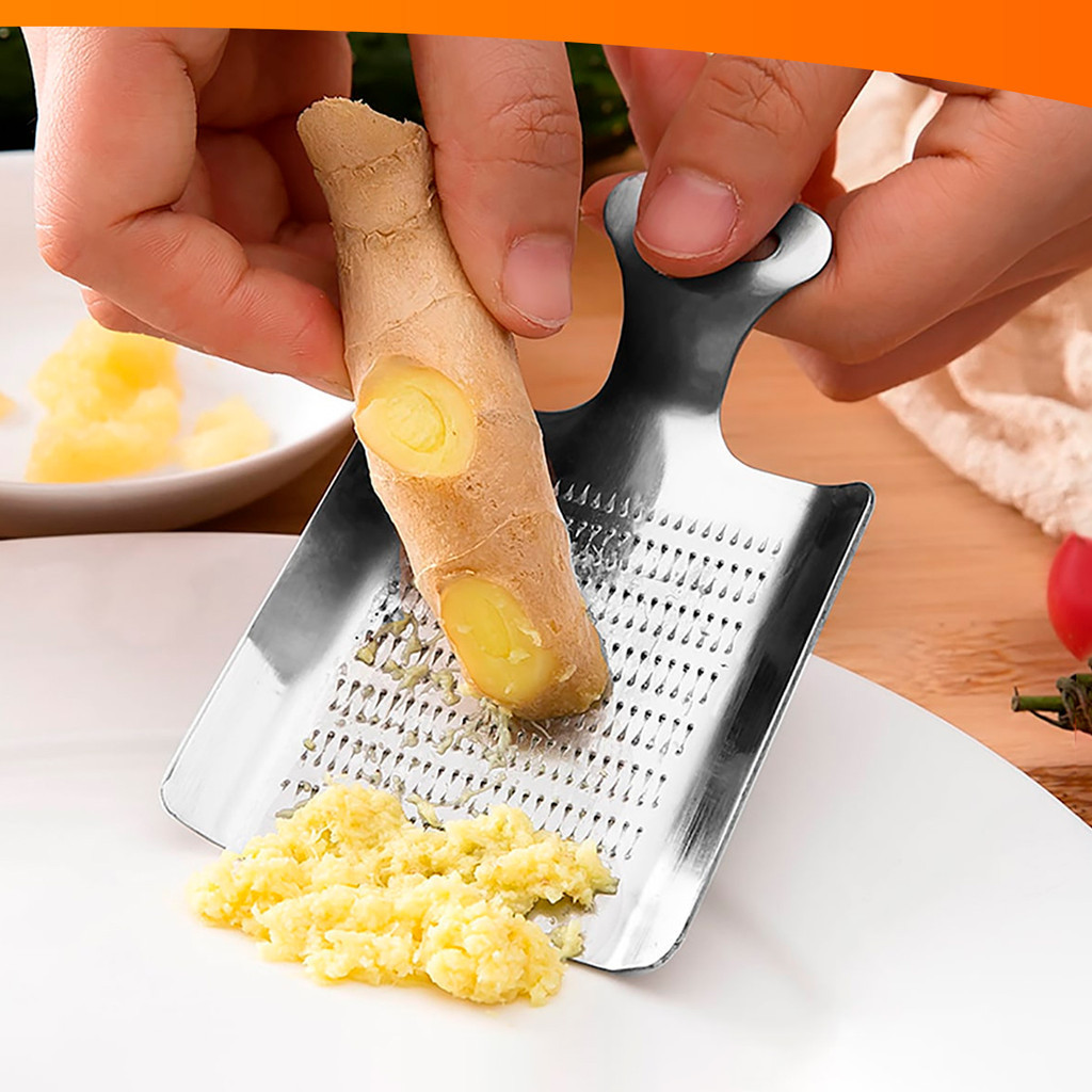 Mini Ralador Japonês Manual Aço Inox Para Gengibre Alho Legumes ...