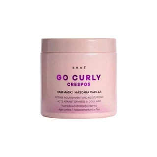 Braé Go Curly Crespos Máscara Capilar Condicionante 500g