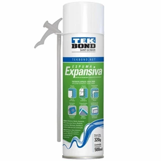 Espuma Expansiva Tek Bond 320g/500ml: Versatilidade e Desempenho Profissional