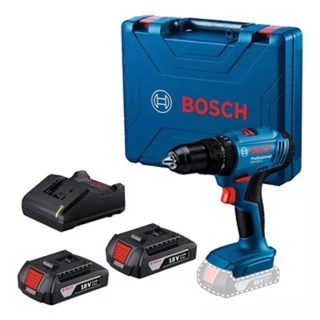 Furadeira Parafusadeira Impacto Gsb 183-li Bosch + 2 Baterias 2,0 Ah + 1 Carregador Bivolt