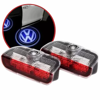 Par Projetor De Porta Luz De Cortesia Volkswagen Golf Jetta