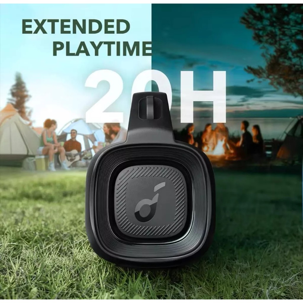 Caixa De Som Portátil Soundcore Anker Motion Boom Plus 80w