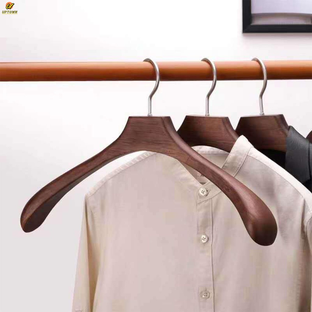 Cabide De Roupas De Madeira Doméstica Que Economiza Espaço Cabides De ...