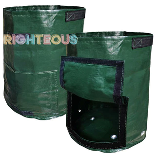 Direito 3/5/7/10 Gallon Plang Sacos De Cultivo De Batata De PE Impermeável Plantador De Legumes De Jardim Novo