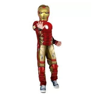 Fantasia Infantil Homem de Ferro Luxo