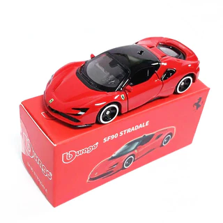 SF 90 Stradale Ferrari Bburago 1:64 Miniatura