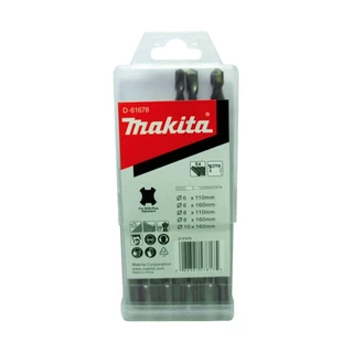 Conjunto de Brocas SDS Plus com 05 peças D-61678 Makita