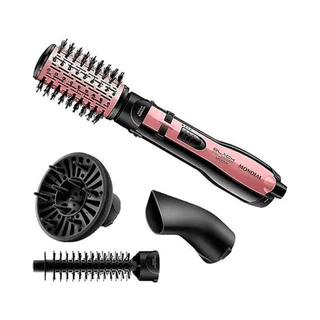 Escova Rotativa Mondial Black/Rose 5 em 1 ER-10 220V