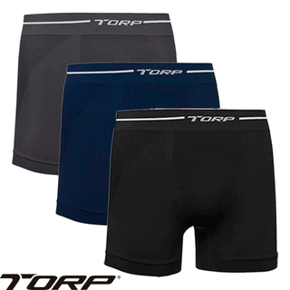 Kit 3 Cueca Boxer Sem Costura Microfibra Confortavel Torp