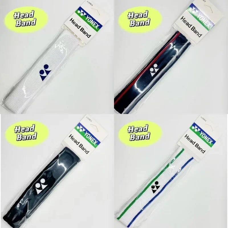 YONEX Badminton Tênis Esportivo Turban Headband Fitness Absorvente De Suor Não Escorrega Cinto Espesso Yoga Basquetebol Corrida Lenço
