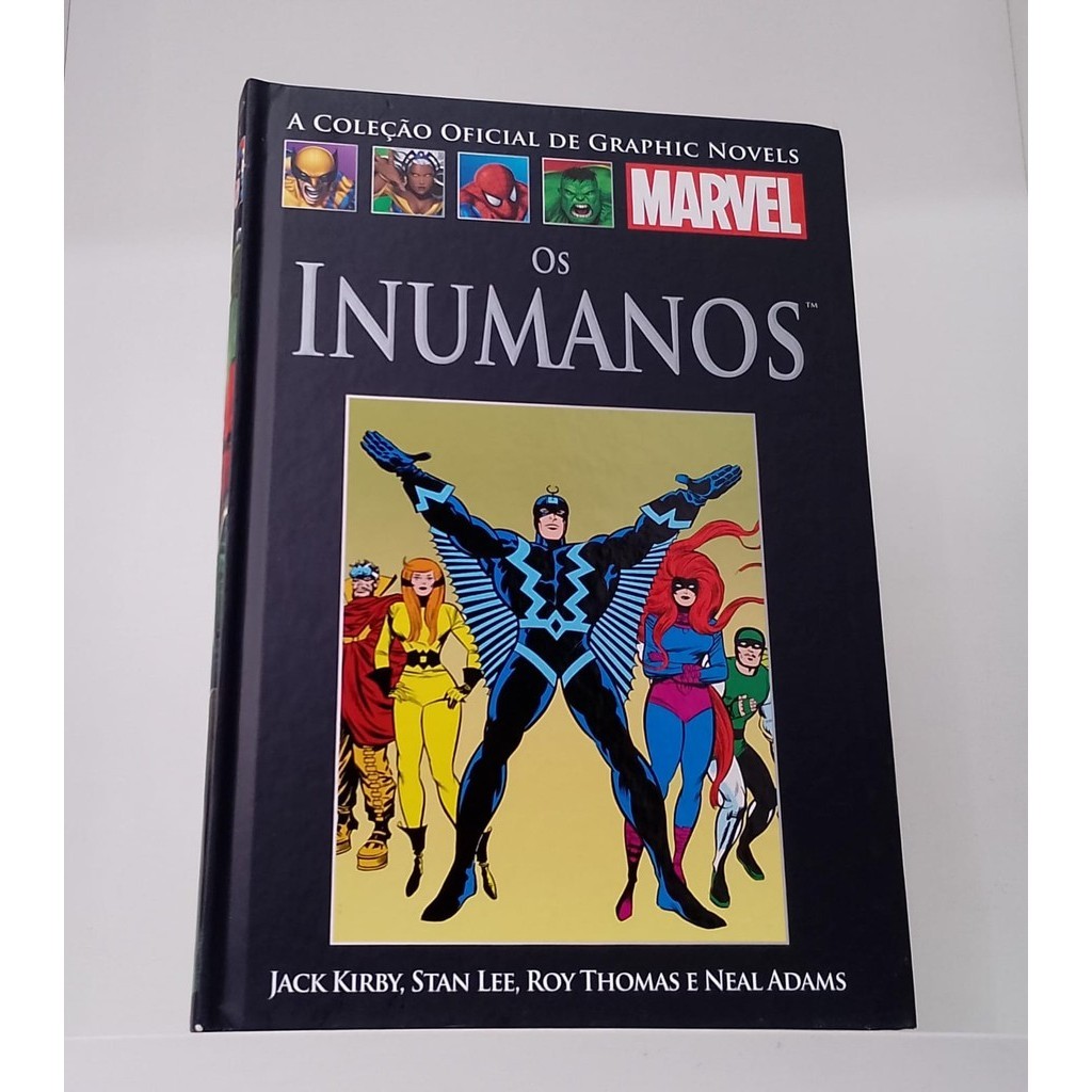 HQ Os Inumanos Salvat Classicos X 10 Jack Kirby | Shopee Brasil