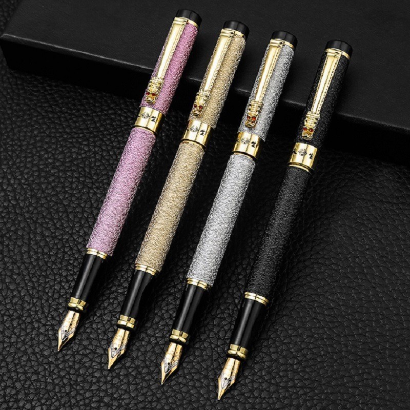 Caneta De Tinta Dragão 0,5mm Metálica De Luxo Elegante Mais | Shopee Brasil