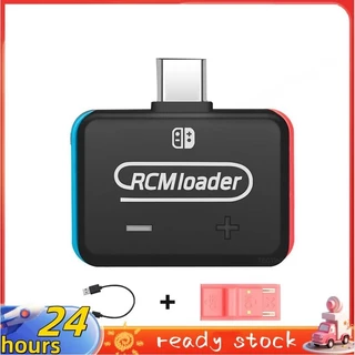 V5 RCM Carregador Ferramenta De Carregamento Automático De Clip Jig Para Nintendo Switch NS Console Com Cabo USB Construído Em Plástico Programa De Injeção 1 Pcs