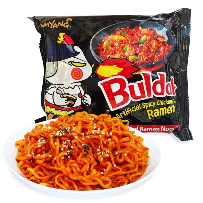 kit 3 LAMEN COREANO APIMENTADO BULDAK HOT CHICKEN RAMEN 140G | Shopee ...