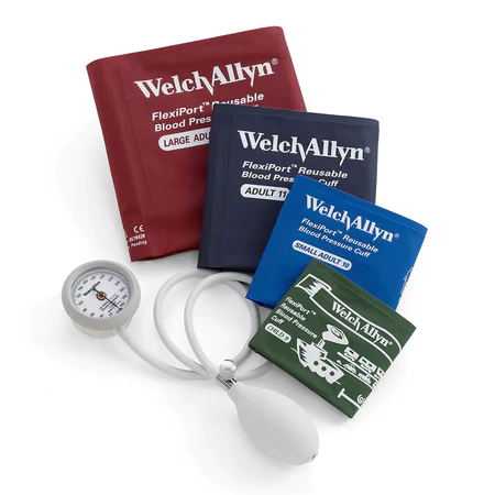 Aparelho de Pressão Durashock DS44-BR + Braçadeiras 9-10-11 e 12 Welch Allyn