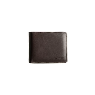 Carteira Masculina de Couro Porta Documentos Newton Marrom