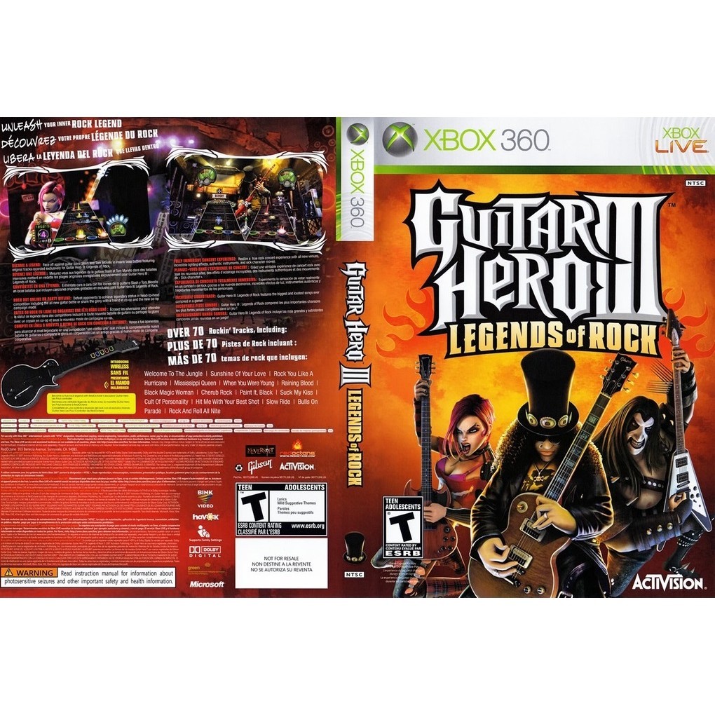 Hero Iii Legends Guitar Hero Xbox One Digital Guitar Hero III