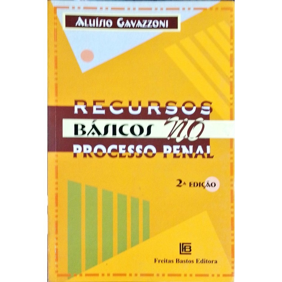Livro Recursos Básicos no Processo Penal | Shopee Brasil