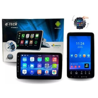 Central Multimídia 9 Polegadas Rotativa Android 12 Carplay 32GB 2gb Ram
