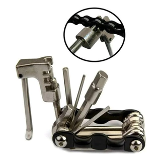 Canivete Ferramentas 12 Funções Chave Corrente Bike Mtb