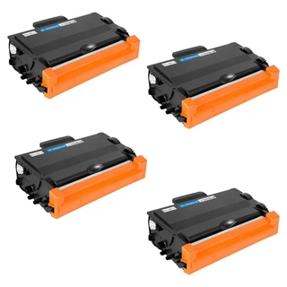4x Cart Toner Byqualy Ultra 12K Compativel C/ TN3470/TN3472
