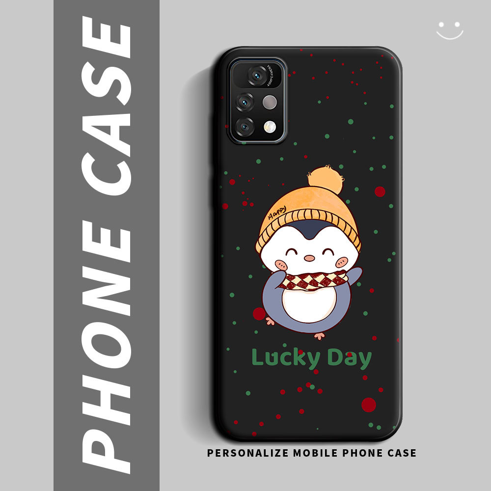 Para Umidigi A11 11s Caso De Silicone Macio TPU Panda Flor