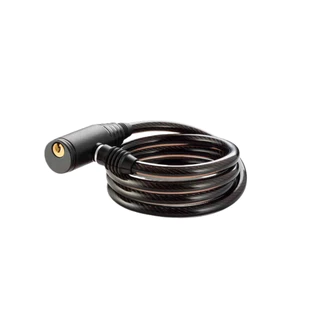 Trava Cabo De Aço 10mm Cadeado Segurança 90 centímetros Bike Moto Espiral Anti-Roubo em Oferta na Shopee