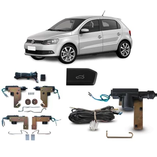 Kit Trava Elétrica e Abertura Porta-Malas Gol G7 4 Portas