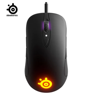 SteelSeries Sensei Ten Gaming Mouse 18.000 CPI TrueMove Pro Sensor Óptico 8 Botões Chaves Mecânicas RGB Iluminação Para E-game