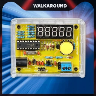 1Hz-50MHz Cristal Oscilador De Contador De Freqüências Testador De 5 Dígitos Mostrador De Kits DIY
