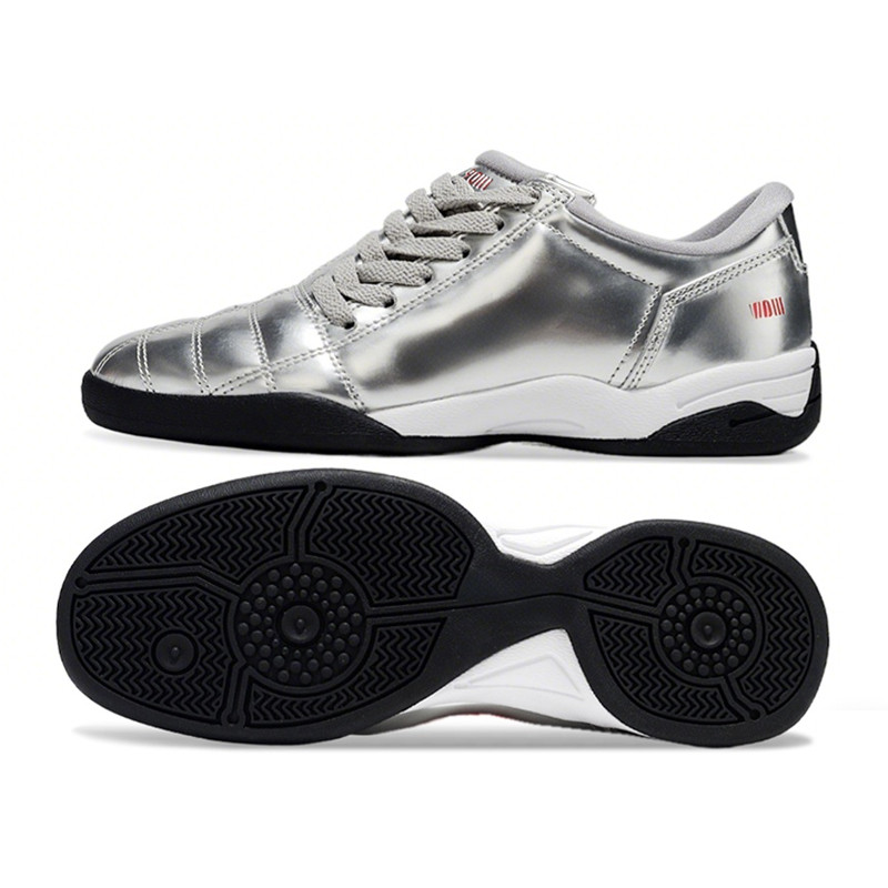 Chuteiras Masculinas De Futebol Quadra futsal IC Tricotado Impermeável 100