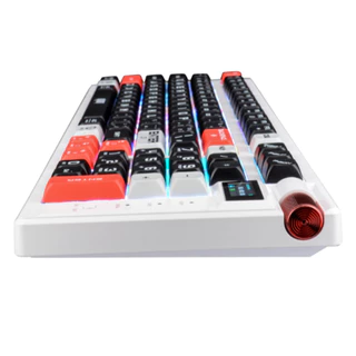 Teclado Mecânico Gamer C/ Display TE-BKL008 RGB Bluetooth/USB/2.4GHz