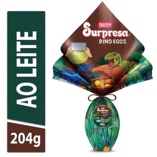 Ovo De Páscoa Supresa Dino Eggs Ao Leite Nestlé 204g