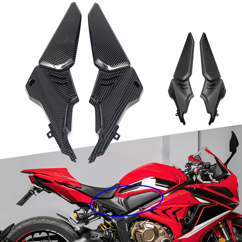 Winglet Aerodinamico In Lega Per Honda CBR650R 2019-2024 - Ala Anteriore In Nero Opaco - Foto 8