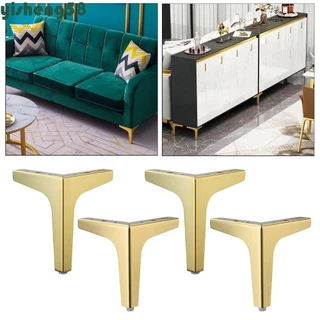 YISHENG Pés De Mesa Ferro Ouro Preto Prata Metal Dresser Peças De Móveis Apoio