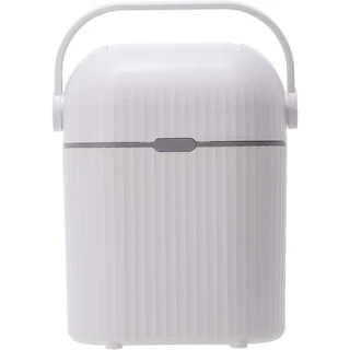 Lixeira Antiodor Branca Para Fraldas Lixo Mágico 18041 - Buba